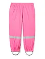 Produktbild: Playshoes Matschhose Regenlatzhose Fleece-Futter Unisex Kinder Wind- und wasserdichte Regenhose Regenbekleidung, pink Bundhose, 92
