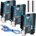 Produktbild: AZ-Delivery Mikrocontroller Mikrocontroller Board AZ-ATmega328-Board mit USB-Kabel, 3x Set