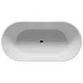 Produktbild: RIHO Bilbao freistehende Badewanne, SOLIDSurface, Weiß Seidenmatt, B118001105, Ausführung: 170x80x55,5cm, Nutzinhalt: 275 Liter
