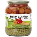 Produktbild: Erbsen mit Möhren