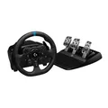 Produktbild: LOGITECH G923 Racing Lenk-Set Leder Für PS5 PS4 PC USB Pedale Schwarz
