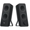 Produktbild: Logitech PC-Lautsprecher Z207, schwarz, 10 Watt, 2.0 Stereo, 3,5mm Klinke und mit Bluetooth