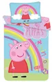Produktbild: Peppa Pig Kinderbettwäsche Peppa Wutz Kinderbettwäsche 100 x 135 + 40 x 60 cm, 100% Baumwolle, Renforcé, 2 teilig