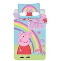 Produktbild: Peppa Pig Bettwäsche Kinder 100x135cm  Kissen 40x60  Bettgarnitur Peppa Wutz