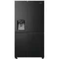 Produktbild: Hisense RS818N4TFE, Side-by-Side, edelstahl (dunkel)