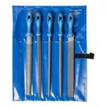 Produktbild: PFERD TOOLS Werkstattfeilen-Set 5-tlg. in Rolltasche 300mm Hieb 2 universell zum Schruppen und Schlichten