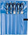 Produktbild: PFERD TOOLS 11800552 Werkstattfeilen-Set Hieb 2 in PVC-Rolltasche Länge 300 mm 1 St.