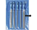 Produktbild: Werkstattfeilen-Set PFERD in Rolltasche 300mm Hieb 2, 5-tlg.