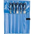 Produktbild: PFERD TOOLS 11800552 Werkstattfeilen-Set Hieb 2 in PVC-Rolltasche Länge 300 mm 1
