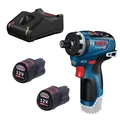 Produktbild: Bosch Akku-Schrauber GSR 12V-35 HX: 2 x Akku GBA 12V 3.0Ah, Schnellladegerät
