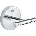 Produktbild: GROHE Handtuchhalter Bau Cosmopolitan 40461001, silber, zur Wandmontage, verchromtes Metall, Länge 6 cm