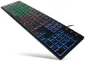 Produktbild: LOGILINK USB-Tastatur beleuchtet ID0138, schwarz