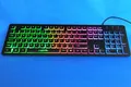 Produktbild: USB Tastatur mit LED Regenbogen Beleuchtung bunt für PC Desktop Computer Laptop
