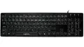 Produktbild: LogiLink USB Tastatur ID0138 Deutsch QWERTZ Windows LED beleuchtet 104Tasten NEU