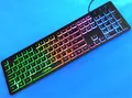 Produktbild: Beleuchtete USB Tastatur - farbige LED Beleuchtung - PC Computer Laptop Notebook