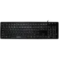 Produktbild: LogiLink ID0138 USB Tastatur Deutsch, QWERTZ Schwarz Beleuchtet