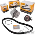 Produktbild: CONTITECH ZAHNRIEMENSATZ WASSERPUMPE für VW LUPO POLO 6N 6KV SEAT AROSA 1.0/1.4