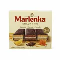 Produktbild: MARLENKA® Honig-Snack Triopack, Geschenkpackung 3x50g, Mini-Kuchen mit Honig-, Kakao- und Zitronen-Geschmack, klassisches handgefertigtes Dessert, ideal für Reisen und als Geschenk.