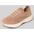 Produktbild: Tommy Hilfiger Low Top Sneaker in Strickoptik in Taupe, Größe 41