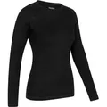 Produktbild: Womens Merino Blend Thermo Langarm Unterhemd S schwarz