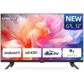 Produktbild: CHiQ 32 Zoll (80 cm) Smart TV, Android TV, HD, HDR10, TV mit WLAN,  Dolby Audio & dbx-tv, Google Assistant, L32G7L, 2025
