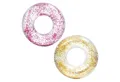 Produktbild: Intex Schwimmring INTEX Schwimmreifen Glitter transparent 107cm (1-tlg), Glitzer-Design