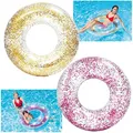 Produktbild: INTEX® 56274 Glitzer-Schwimmreifen Ø 107 cm, Farblich Sortiert