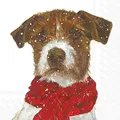 Produktbild: Boston International Weihnachtliche Lunch-Servietten, Archie Dog