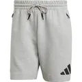Produktbild: adidas Z.N.E. Funktionsshorts Herren in medium grey heather, Größe S FS 2025