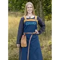 Produktbild: Battle Merchant Ritter-Kostüm Wikinger Überkleid mit Stickerei im Jellingstil Blau / Gelb XL blau|gelb XL | XL