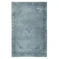 Produktbild: Kelim Vintage Teppich Wohnzimmer Silber 155 X 225 cm - Moderner Kurzflor Teppich - Super Soft