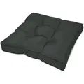 Produktbild: Beautissu  Loungekissen, Graphit, Textil, 50x10x50 cm, Outdoor-Kissen, Outdoor-Sitzkissen