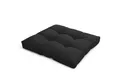 Produktbild: Beautissu Sitzkissen Lounge Kissen Outdoor Sitzkissen Flair LK, 50x50x10cm, Graphitgrau, 50x50x10 cm – Wetterfest Schmutzabweisend Polster für Gartenmöbel