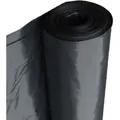 Produktbild: Baufolie Typ 150 2m x 50m schwarz (100m2) – Extra starke, wasserdichte Bauplane, reißfeste Estrichfolie, Plastikfolie für Innen & Außen - Schwarz