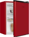 Produktbild: Exquisit KB60-V-090E rot Mini Kühlschrank | 52 L Nutzinhalt