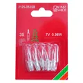 Produktbild: Konstsmide 2125-053SB Mini Ersatz Birne Lämpchen klar 5er Set 7V 0,98W für Innen