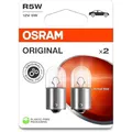 Produktbild: Osram ORIGINAL LINE 12V, R5W, signal lamp, Metal Base, Double Blister (2 lamps)