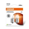 Produktbild: R5W OSRAM 12V BA15s 12V BREMSLICHT RÜCKLICHT LAMPE GLÜHBIRNE 2x STÜCK