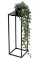 Produktbild: DanDiBo Blumenhocker Metall Schwarz Eckig 70-50 cm Blumenhocker Beistelltisch