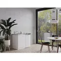 Produktbild: Küche Miniküche Singleküche Küchenzeile Pantry Weiß Levin 100 Cm Respekta