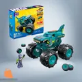 Produktbild: Mattel HDJ95 HotWheels Mega Construx Monster Trucks Bauset, 187 Teile, Mega-Wrex