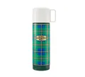 Produktbild: THERMOS REVIVAL BEVERAGE BOTTLE 0,50l, retro green, Thermosflasche Edelstahl, Isolierflasche rot mit Trinkbecher, 18 h heiß / 24 h kalt, spülmaschinenfest, absolut dicht, BPA-frei