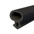 Produktbild: DQ-PP Fensterdichtung – Schwarz – 30 Meter – S-232 Panorama – PVC Fenster – Gummidichtug Dichtband – Kunststofffensterdichtungen – ALU Profildichtung Türdichtung