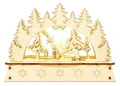 Produktbild: SIKORA Schwibbogen LB-MINI aus Holz mit LED Beleuchtung - viele Motive