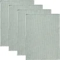 Produktbild: Erwin Müller Geschirrtuch 4er-Pack Streifen oliv Größe 50x70 cm - strapazierstark, saugstark, fusselfrei tocknend