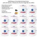 Produktbild: NIVEA Repair & Care Creme mit 12% Glycerin + Vitamin E für  Trockene Haut x10