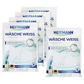 Produktbild: Heitmann Wäsche Weiss 50g: Waschmittelzusatz für alle Faserarten und Temperaturen, Beseitigt Gilb und Grauschleier - wirkt sofort fasertief, mit Aktiv-Sauerstoff und 3fach-Formel für extreme Weisskraft