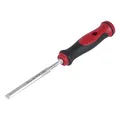 Produktbild: Stemmeisen mit rot-schwarzem 2K-Griff, 10mm, Stubai Profi Stechbeitel zur präzisen Holzbearbeitung, Stecheisen für Schreiner Tischler