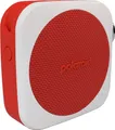 Produktbild: Polaroid P1 Music Player Rot Bluetooth Lautsprecher in rot weiß