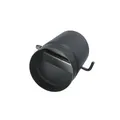 Produktbild: Bertrams 196510 Kaminrohr 2 mm schwarz, Senotherm, mit Drosselklappe, 250 mm lan